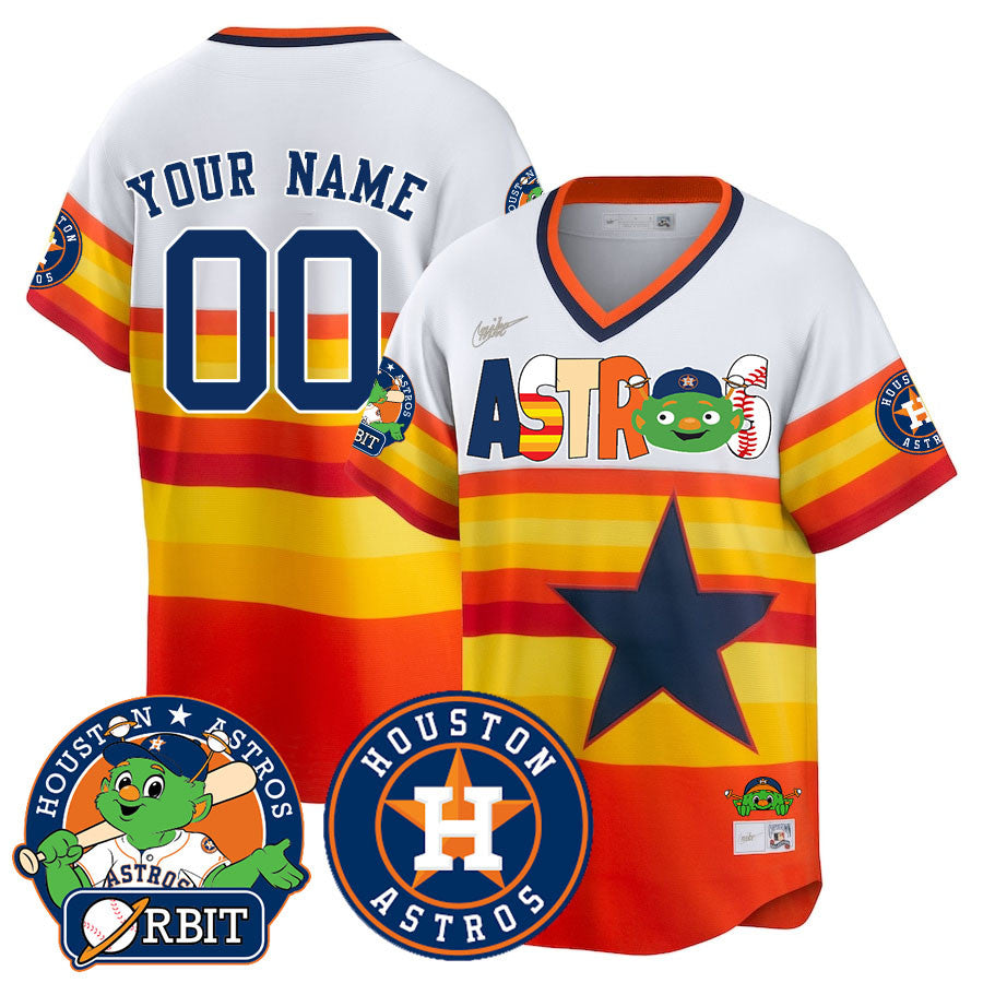 Men's Houston Astros Orbit Vapor Premier Jersey - All Stitched