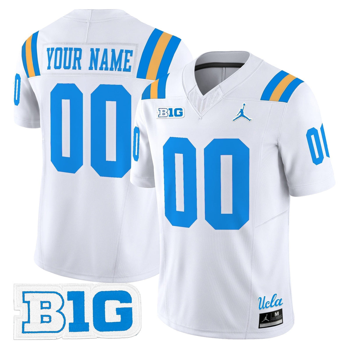 UCLA Bruins 2025 Vapor Limited Custom Jersey - All Stitched