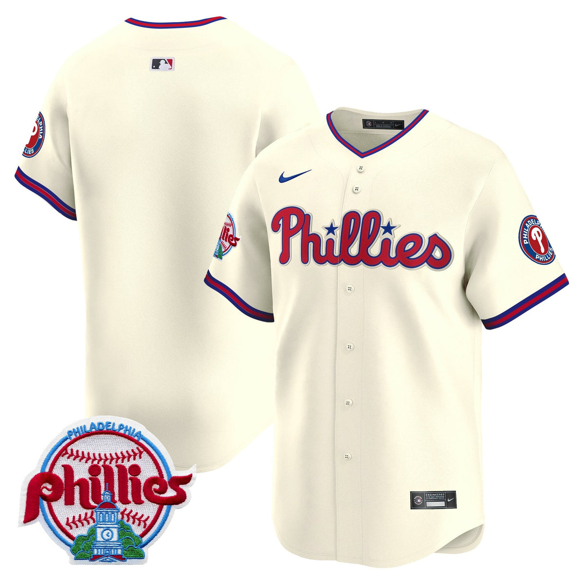 Philadelphia Phillies 2025 Vapor Premier Limited Jersey - All Stitched