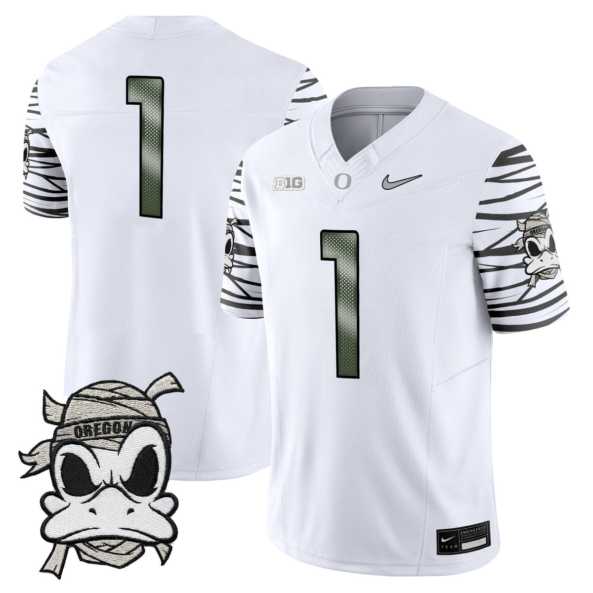 Men's Oregon Ducks 2025 "Mummy Duck" Vapor Limited Jersey - All Stitched