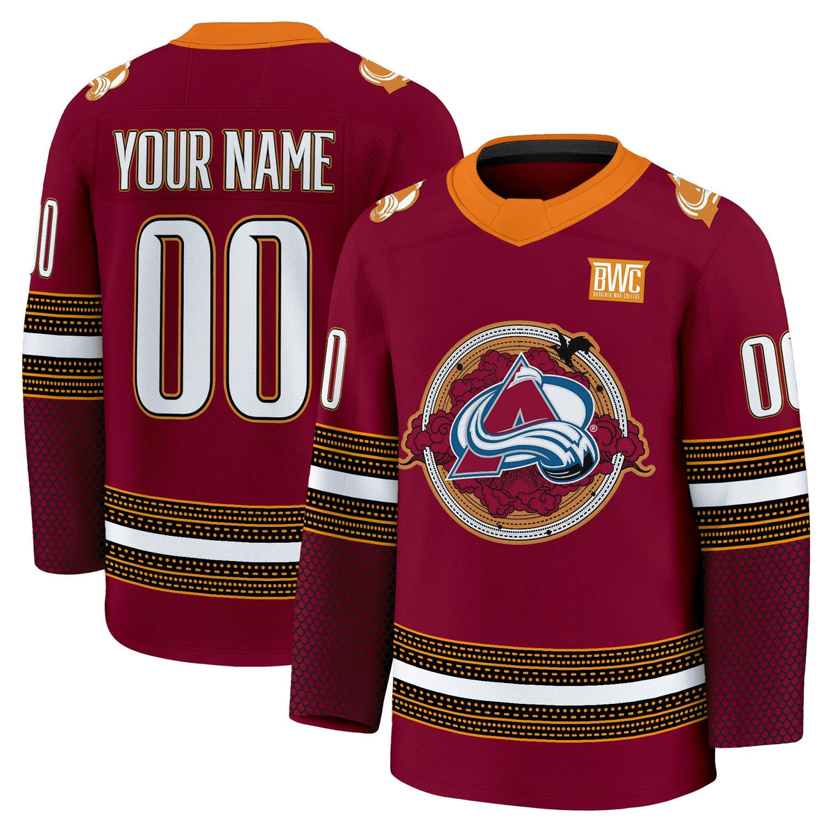 Colorado Avalanche 'Wingleader Edition' Premium Custom Jersey - Stitched