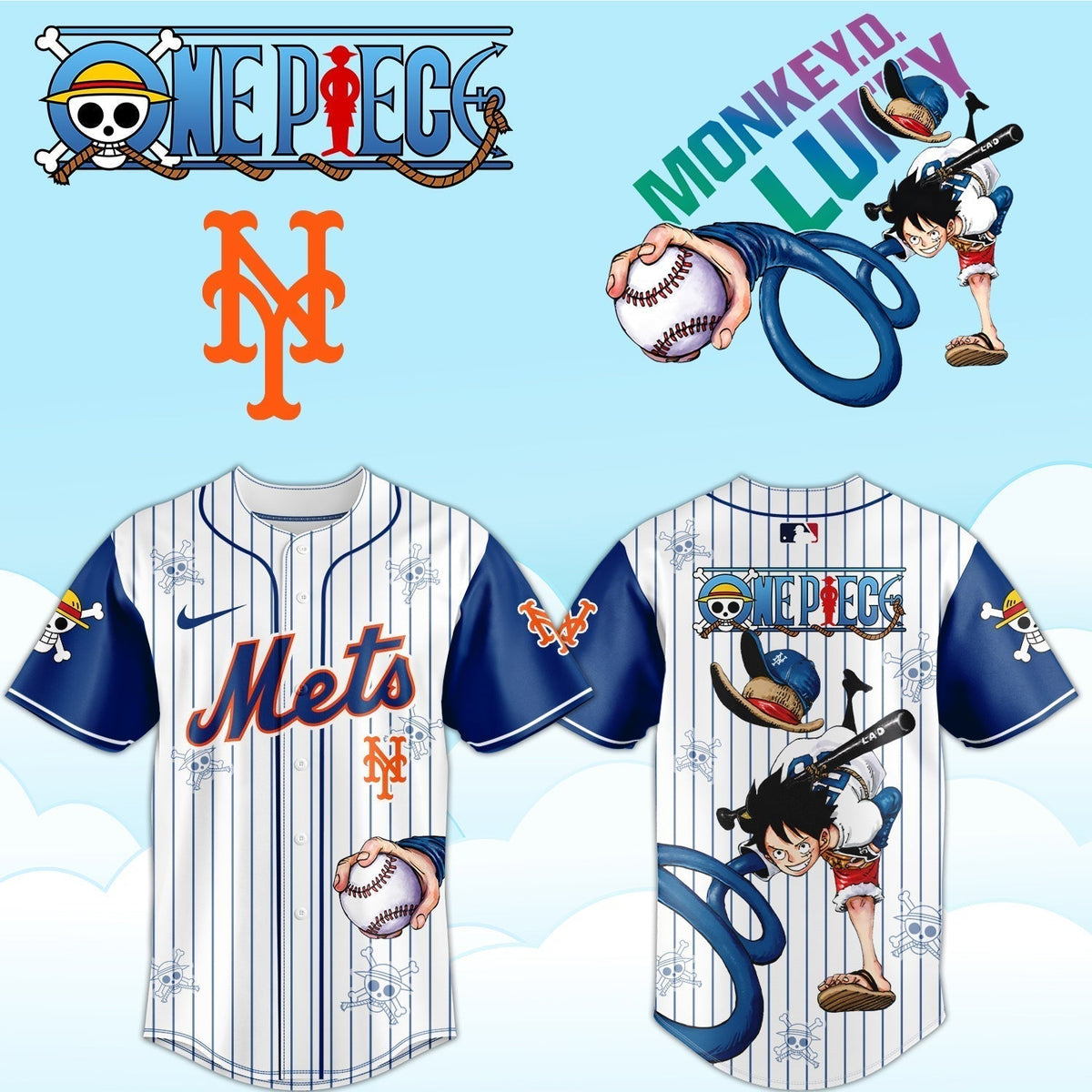 NYM ONE PIECE Limited Jersey 2025 Limited Jersey V2 - Printed