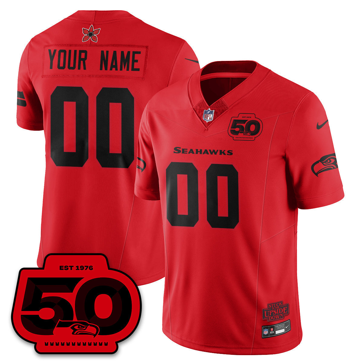 SEA 'Stranger Things Edition' Vapor Limited Jersey - Stitched
