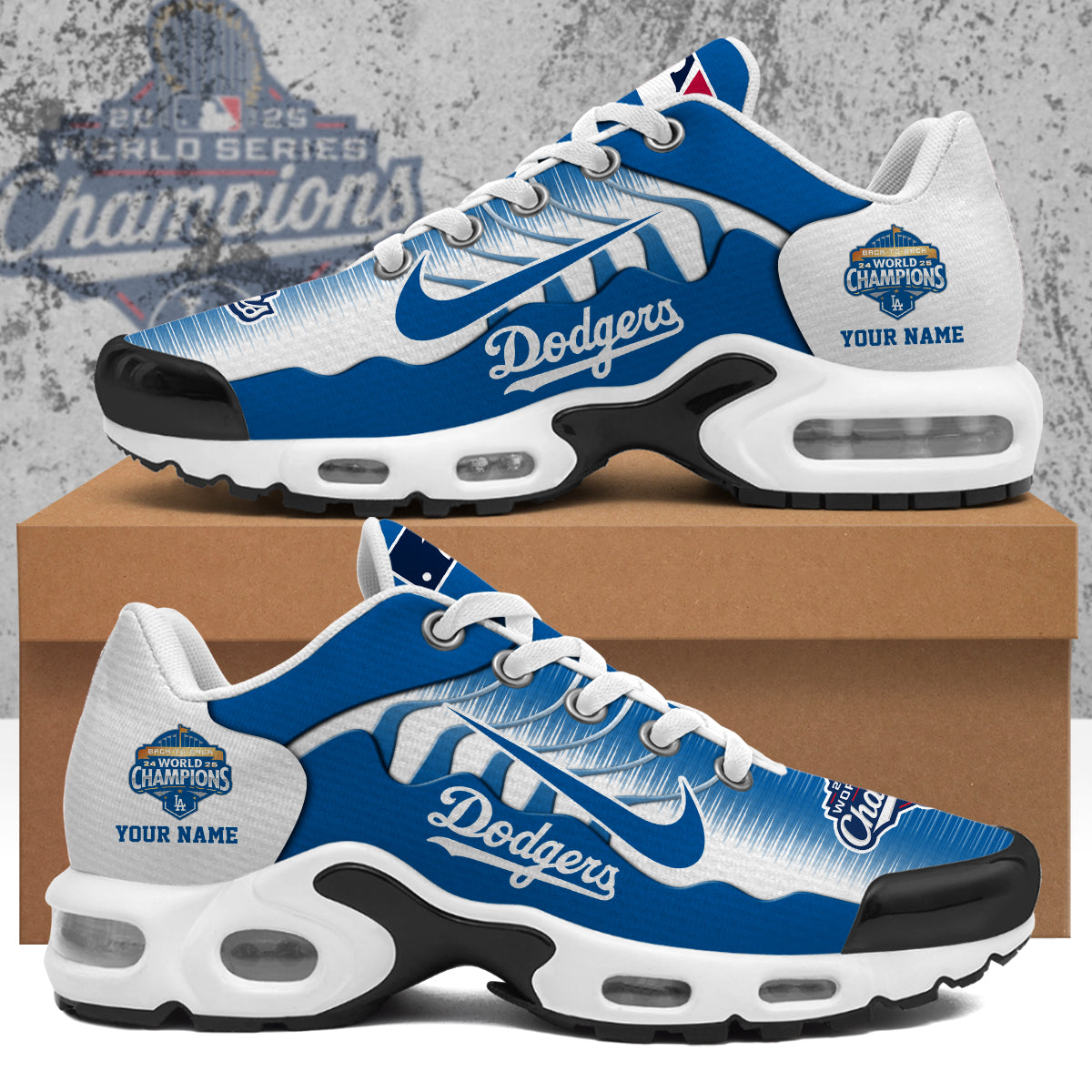 LAD World Series Champions Air Max Shoes