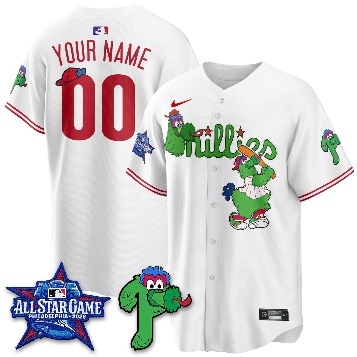PHI Phanatic Vapor Limited Custom Jersey - Stitched-NQD