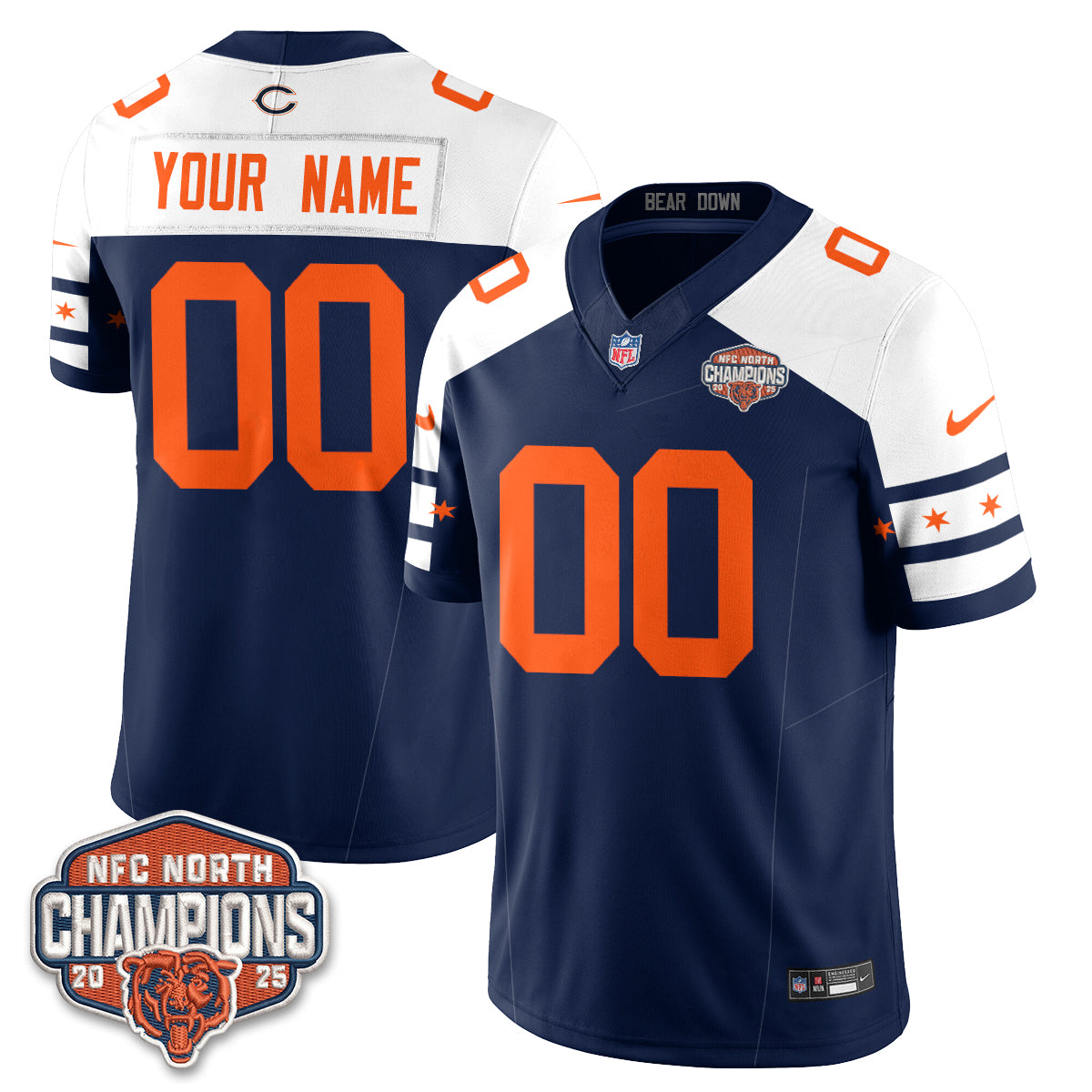 CHI Fangear Edition Vapor Custom Jersey - Stitched
