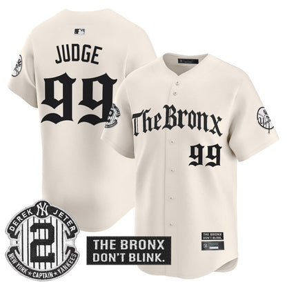 Yankees 'The Bronx - Gothic Ink Drop Edition' Vapor Premier Limited Jersey - Stitched