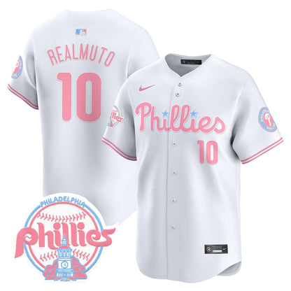 Unisex Phillies Bubblegum Pink Vapor Premier Limited Jersey V2 - All Stitched