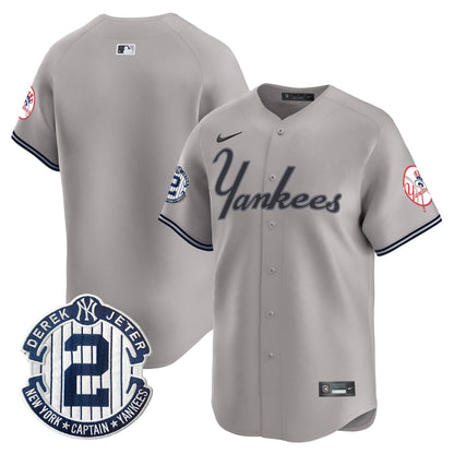 Men's Yankees Throwback Vapor Premier Limited Jersey V2 - All Stitched