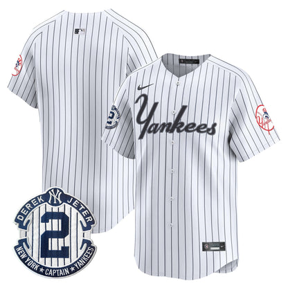Men's Yankees Throwback Vapor Premier Limited Jersey V2 - All Stitched