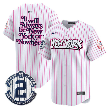 Men's New York Yankees Graffiti Vapor Premier Limited Jersey V2 - All Stitched
