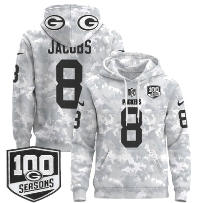 GB Throwback 2024 Salute to Service Pullover Hoodie
