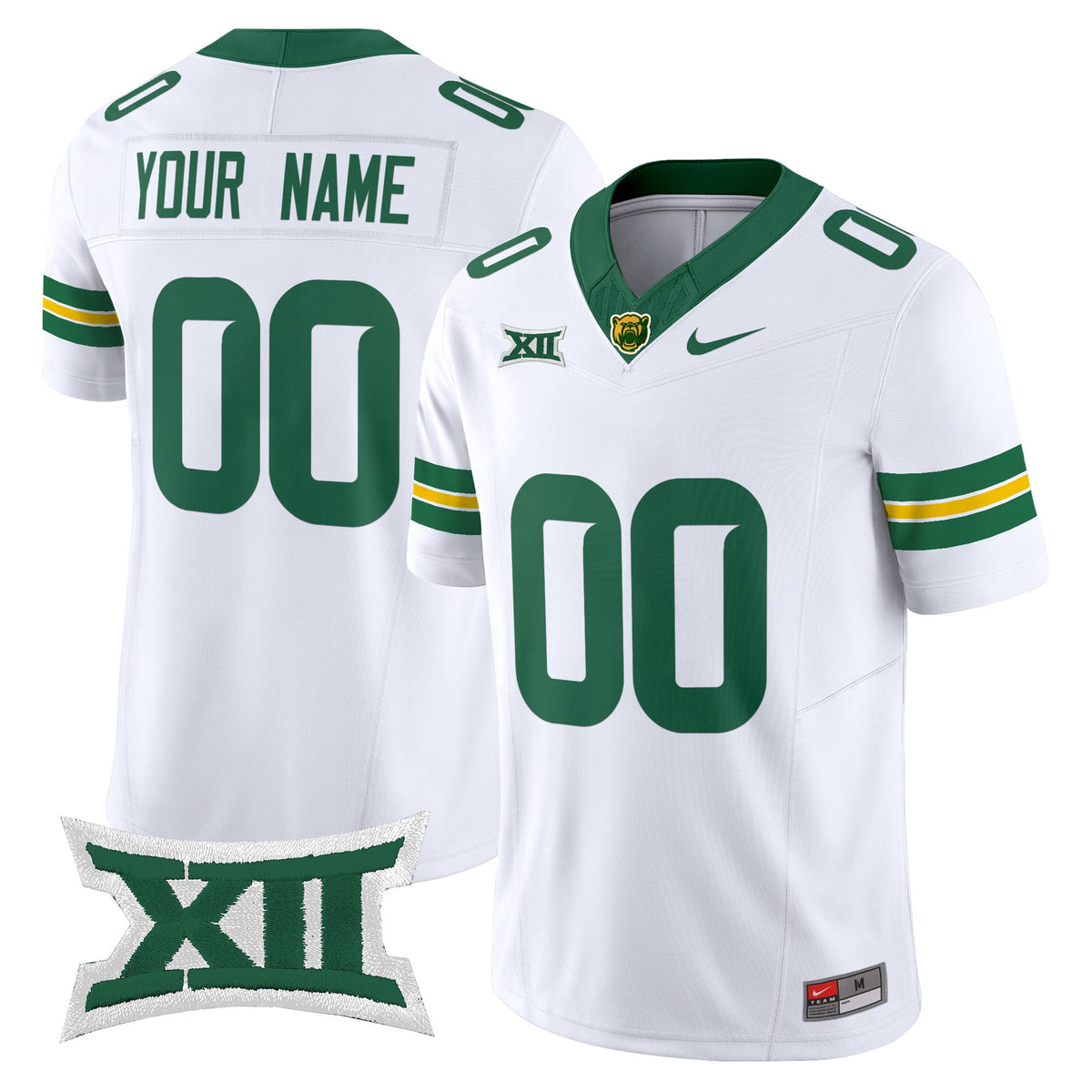Baylor Bears 2025 Vapor Limited Custom Jersey - All Stitched
