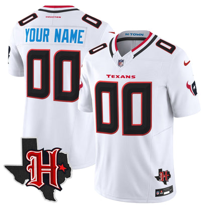 HOU 2024 Texas Patch Vapor Limited Custom Jersey V5 - Stitched