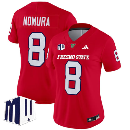 Women's Fresno State Bulldogs 2024 Vapor Limited Jersey - All Stitched