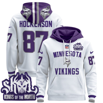 Men's Minnesota Vikings 2024 Pullover Hoodie V4 - All Stitched