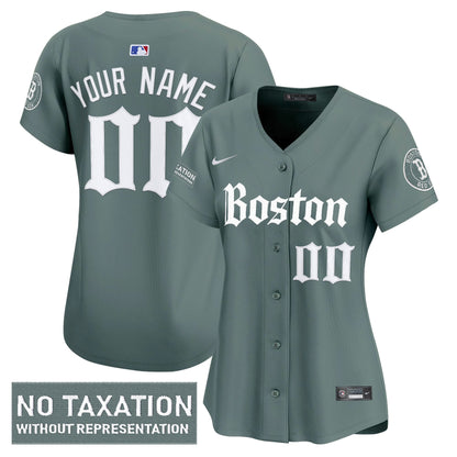 Boston Red Sox 'Retro Newspaper Edition' Vapor Premier Limited Custom Jersey - All Stitched