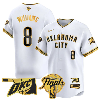 OKC Baseball Jersey - Final Patch - Stitched
