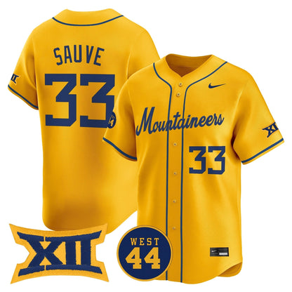 Men's West Virginia Mountaineers 2025 Vapor Premier Limited Jersey - All Stitched