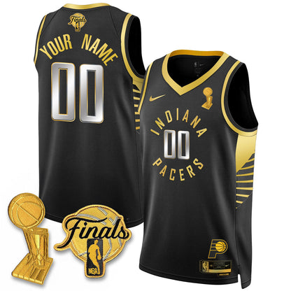 Indiana Pacers Swingman Custom Jersey - Final + Trophy Patch - All Stitched