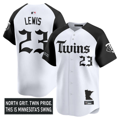 Men's Minnesota Twins 'Gothic North Edition' Vapor Premier Limited Jersey V2 - All Stitched