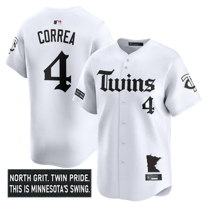 Men's Minnesota Twins 'Gothic North Edition' Vapor Premier Limited Jersey V2 - All Stitched