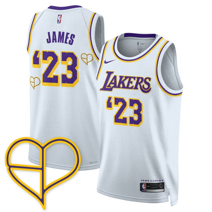 Men's Los Angeles Lakers BLΛƆKPIИK 2025 Limited Jersey - All Stitched