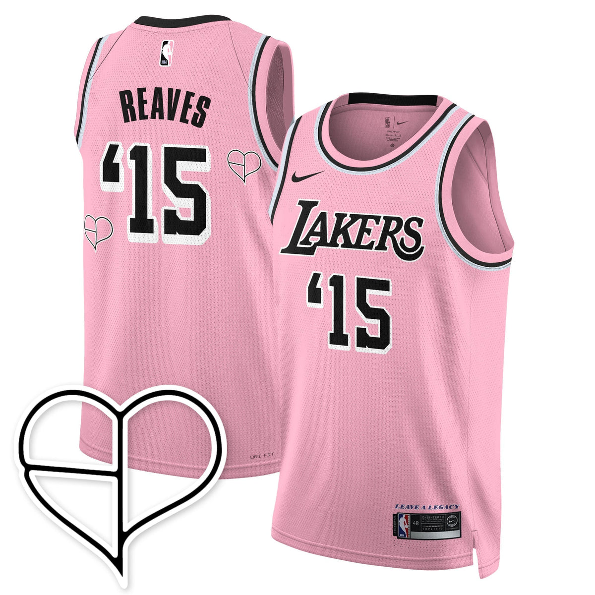 Men's Los Angeles Lakers BLΛƆKPIИK 2025 Limited Jersey - All Stitched