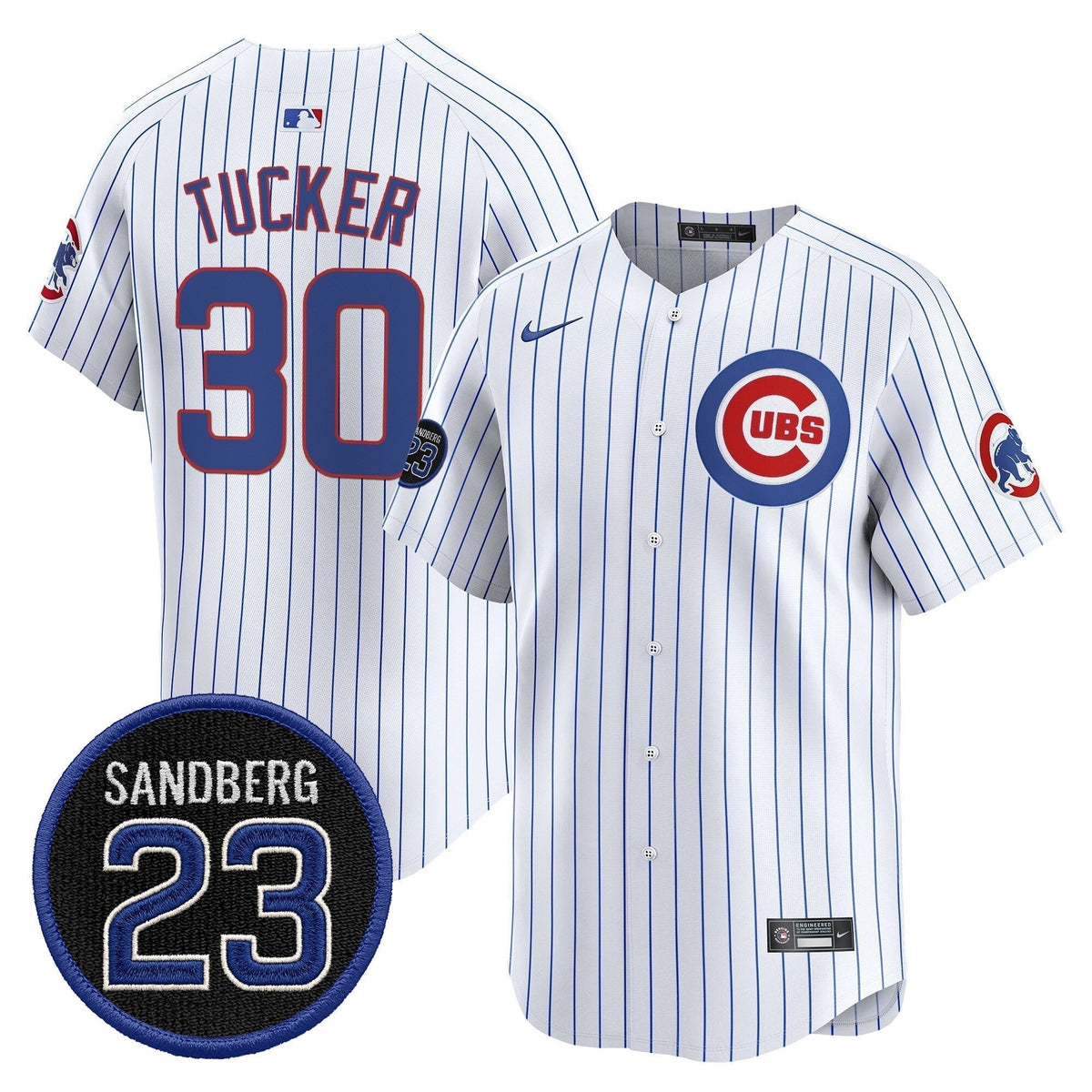 Men's Chicago Cubs 'Ryne Sandberg Tribute' Vapor Premier Limited Jersey V2 - All Stitched