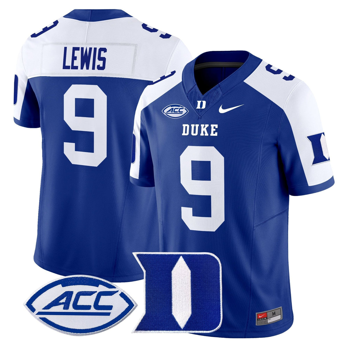 Men's Duke Blue Devils 2025 Vapor Limited Jersey - All Stitched