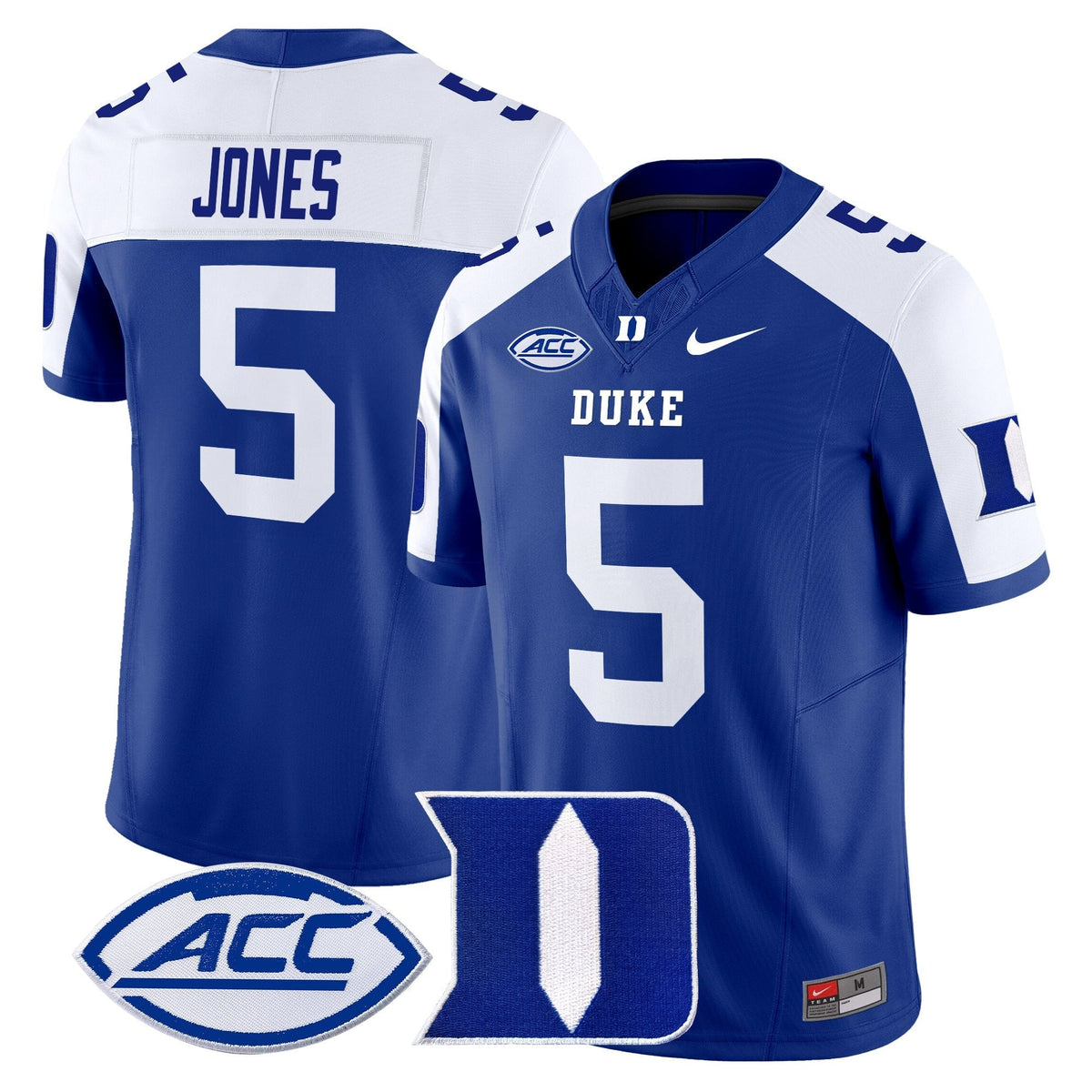 Men's Duke Blue Devils 2025 Vapor Limited Jersey - All Stitched