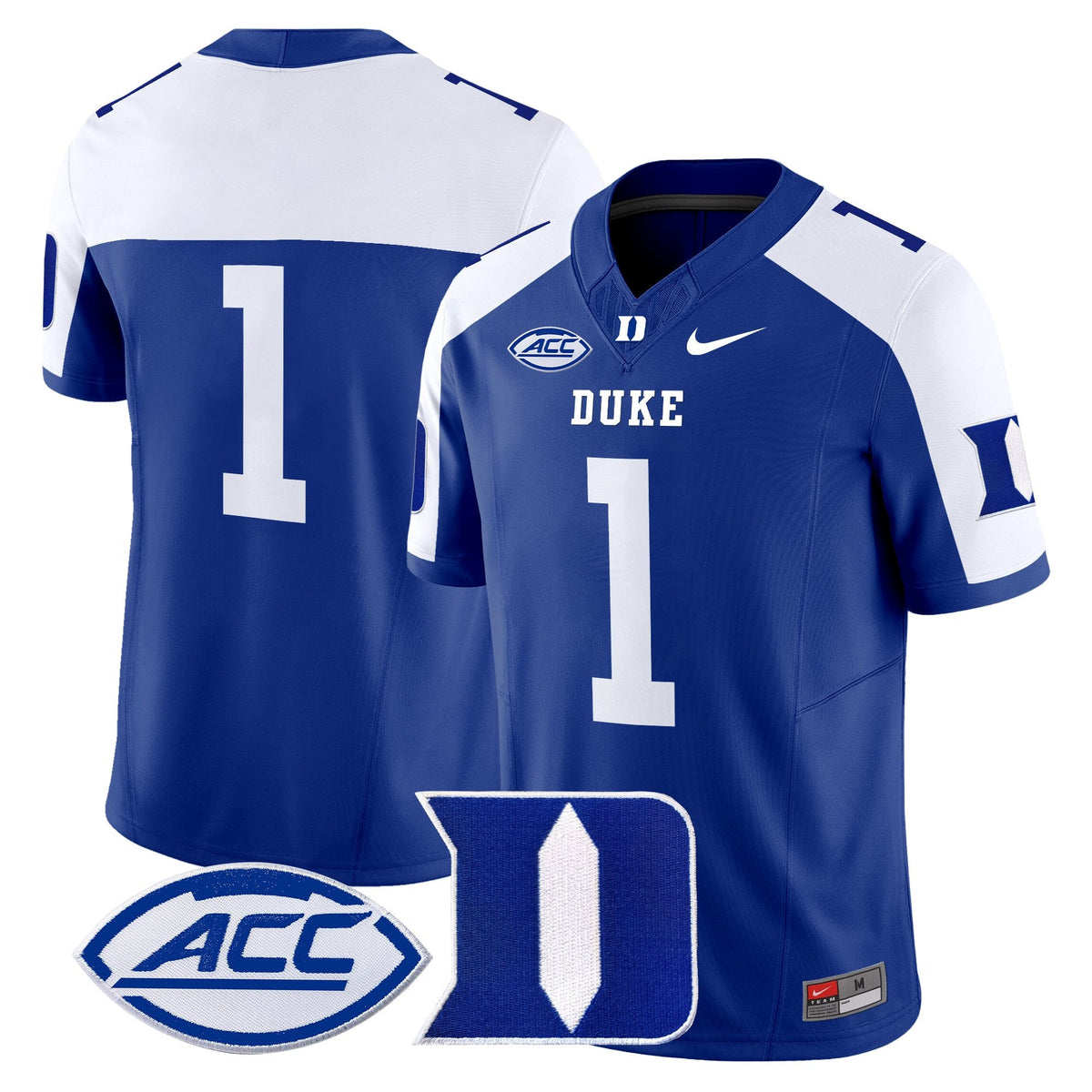 Men's Duke Blue Devils 2025 Vapor Limited Jersey - All Stitched