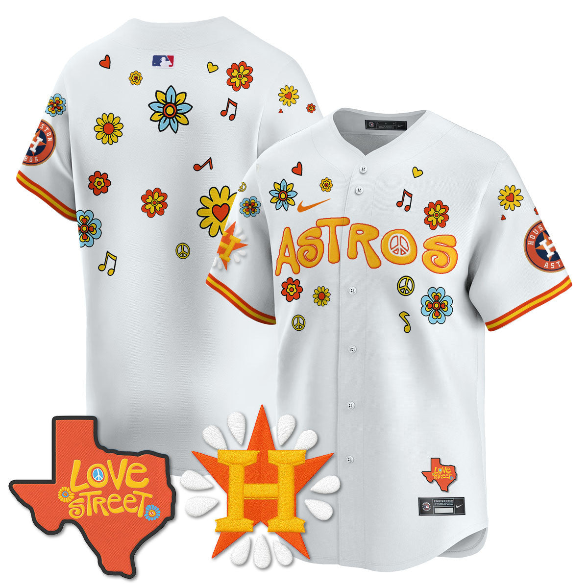 HOU "Love Street" Limited Jersey - Stitched