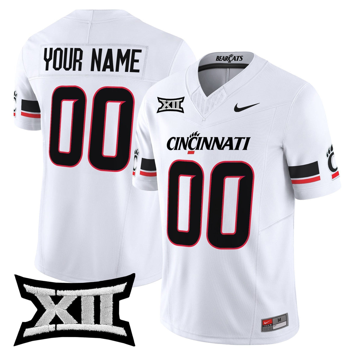 Cincinnati Bearcats 2025 Vapor Limited Custom Jersey - All Stitched