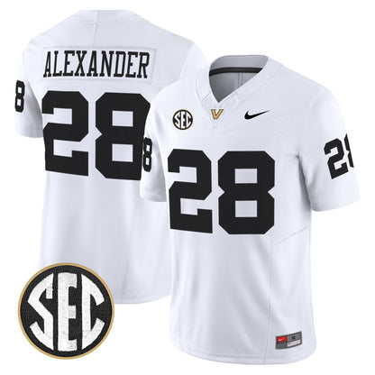 Men's Vanderbilt Commodores 2025 Vapor Limited Jersey - All Stitched