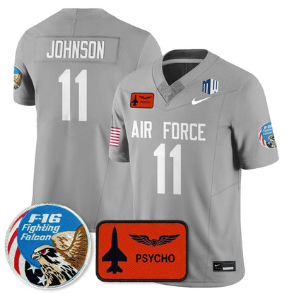 Air Force Football 2025 Honor F-16 Jersey - Stitched