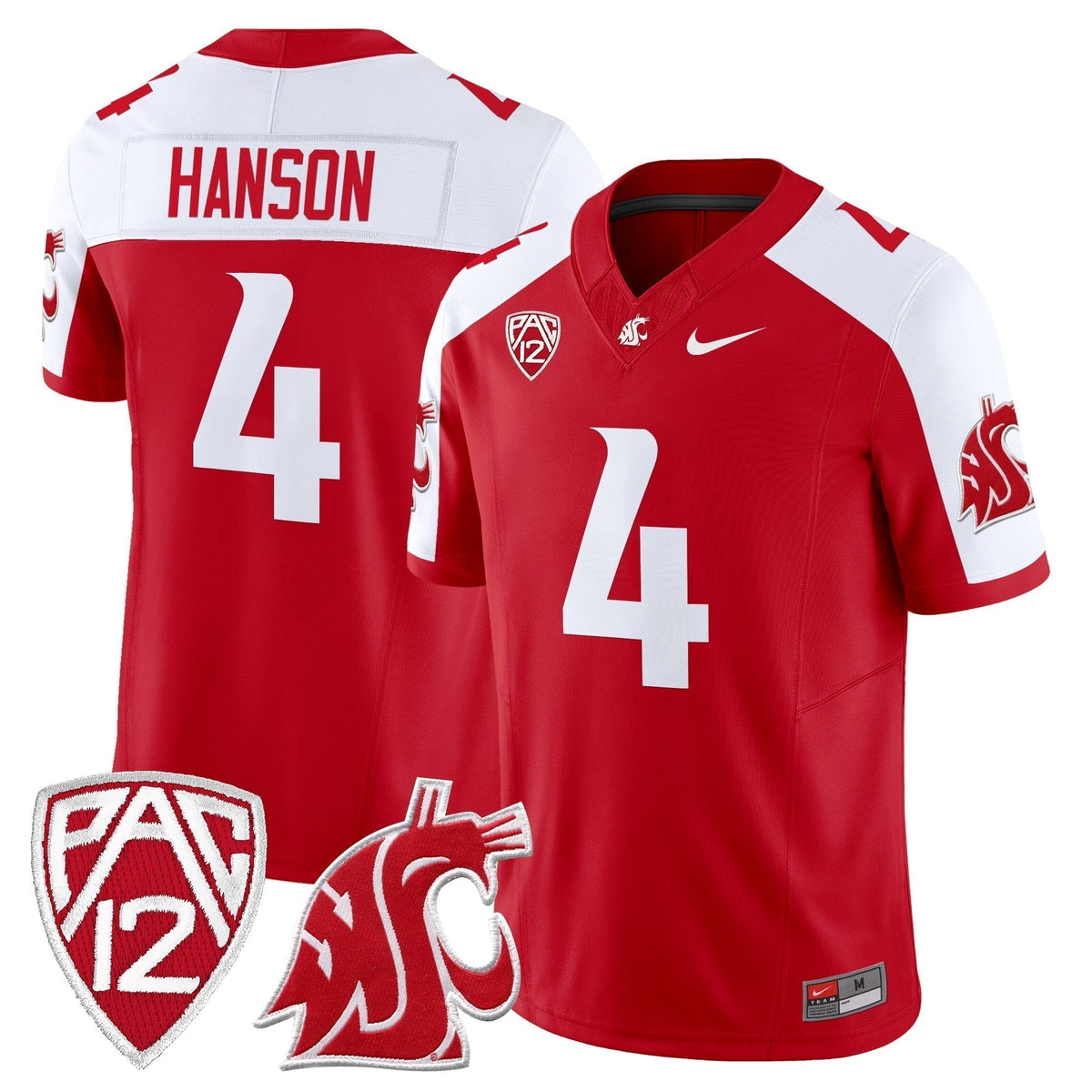 Men's Washington State Cougars 2025 Vapor Limited Jersey - All Stitched