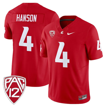 Men's Washington State Cougars 2025 Vapor Limited Jersey - All Stitched