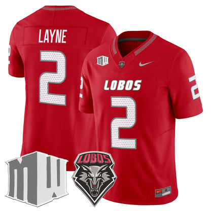 Men's New Mexico Lobos 2026 Vapor Limited Jersey - Stitched