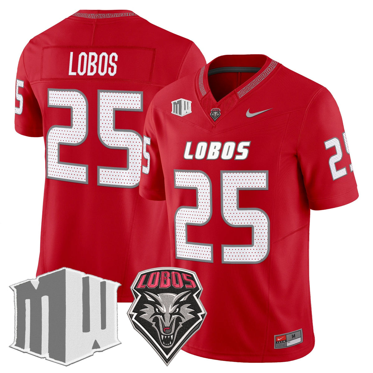 Men's New Mexico Lobos 2026 Vapor Limited Jersey - Stitched