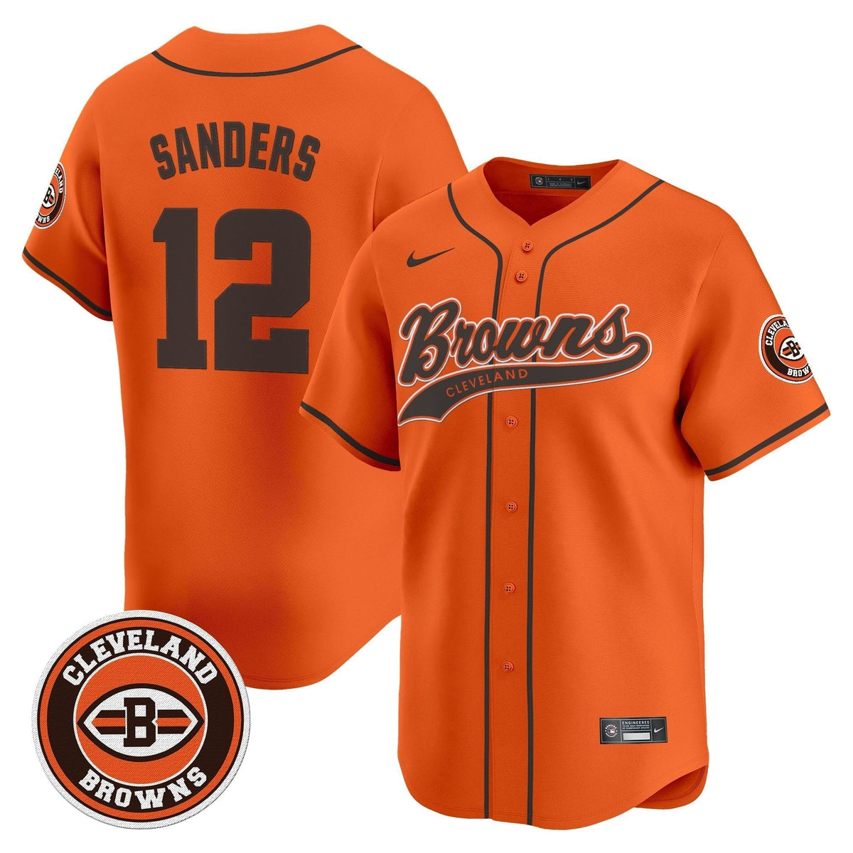 Men's Cleveland Browns 2025 Vapor Premier Limited Jersey - All Stitched
