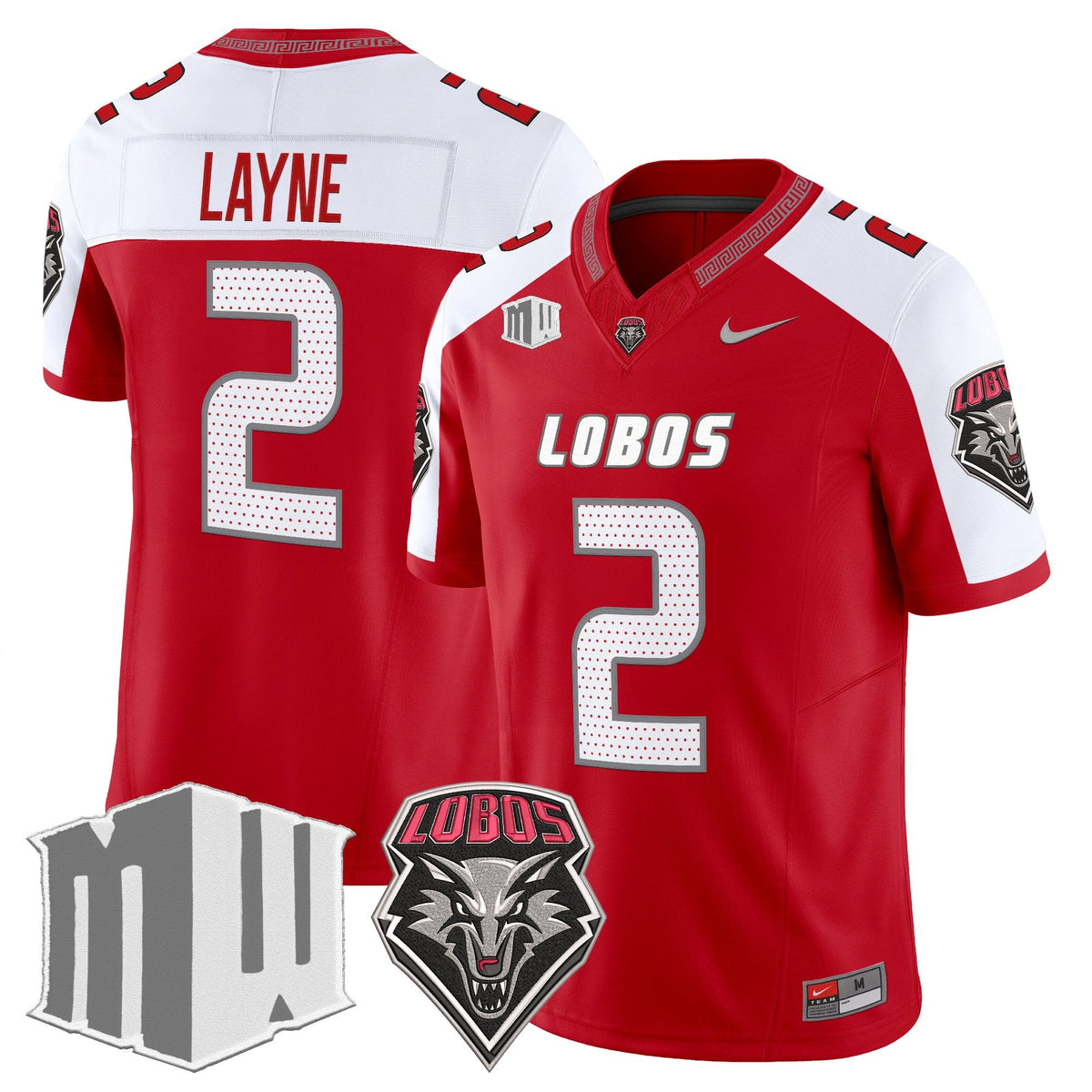 Men's New Mexico Lobos 2026 Vapor Limited Jersey - Stitched