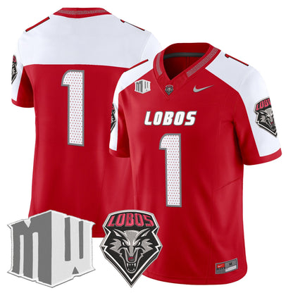 Men's New Mexico Lobos 2026 Vapor Limited Jersey - Stitched