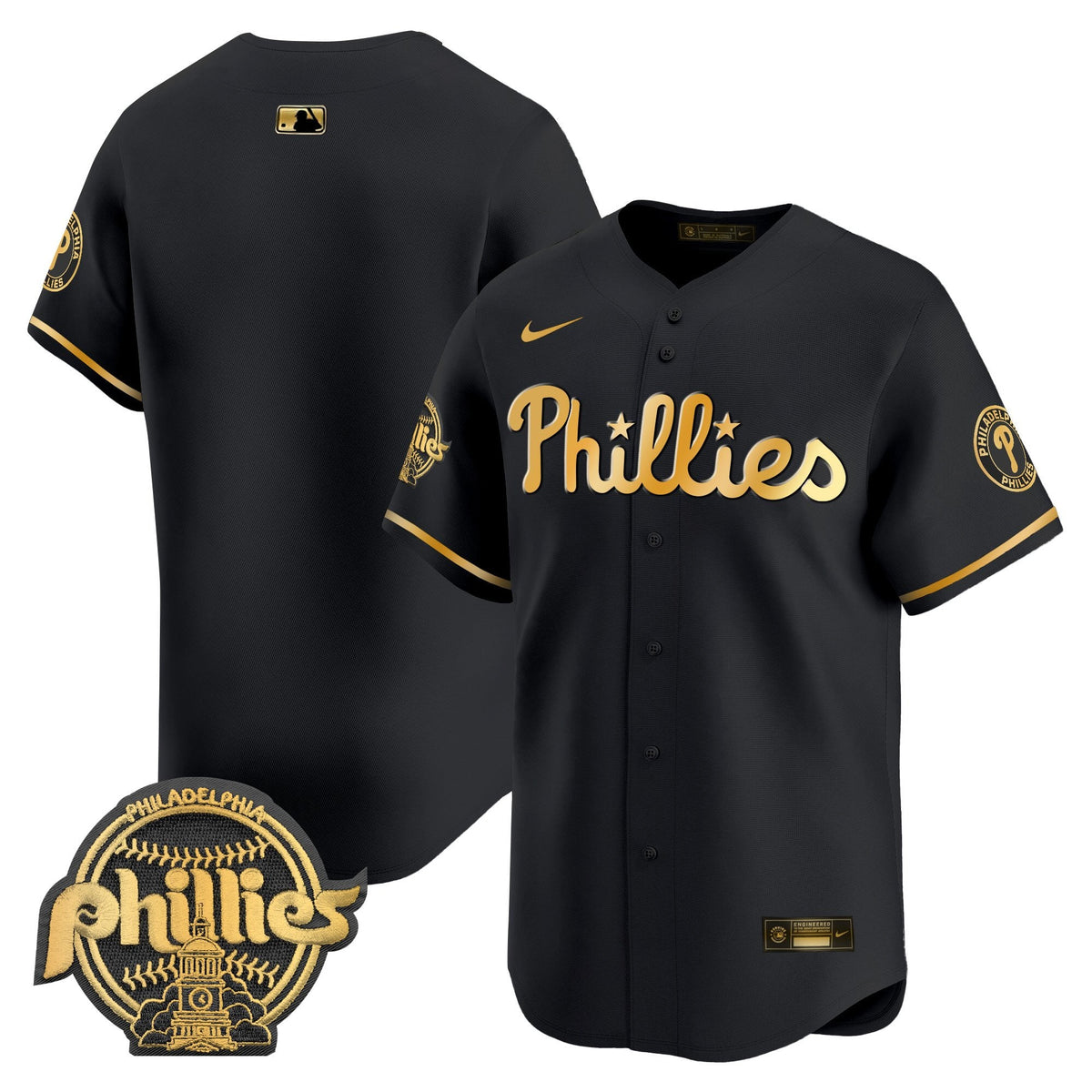 Philadelphia Phillies 2025 Vapor Premier Limited Jersey - All Stitched