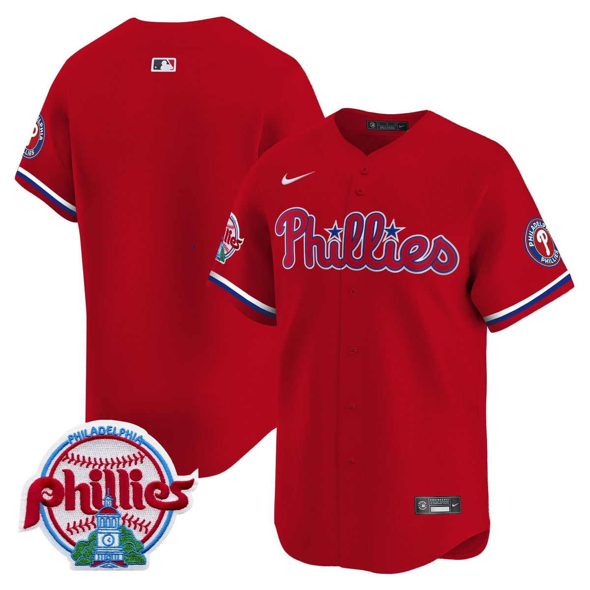 Philadelphia Phillies 2025 Vapor Premier Limited Jersey - All Stitched