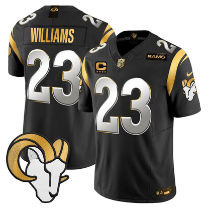 Men's Los Angeles Rams Gold Vapor Limited Jersey - All Stitched