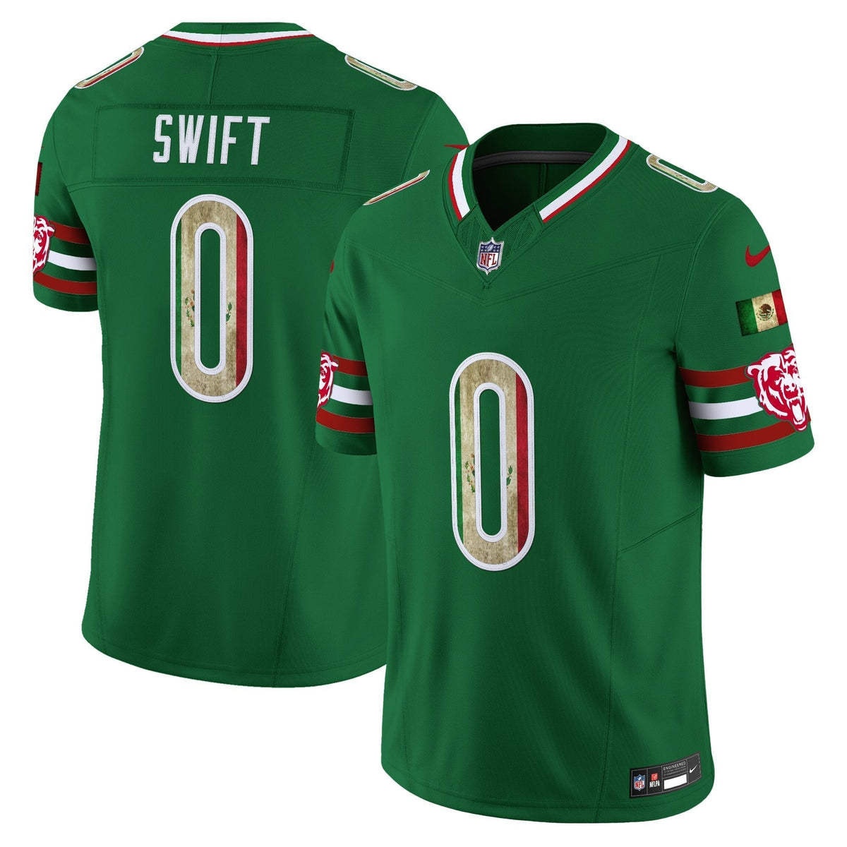 Men's Chicago Bears Mexico Vapor Limited Jersey - All Stitched