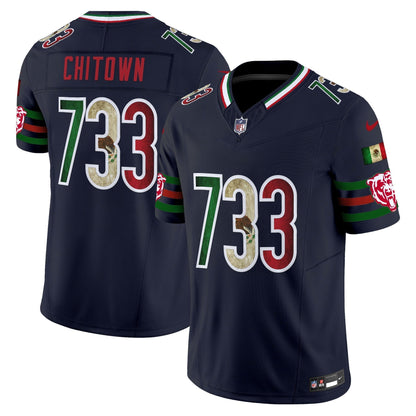 Men's Chicago Bears Mexico Vapor Limited Jersey - All Stitched