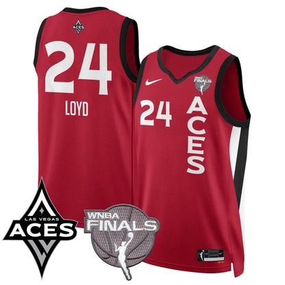 Las Vegas Aces 2025 WNBA Finals Jersey - Stitched