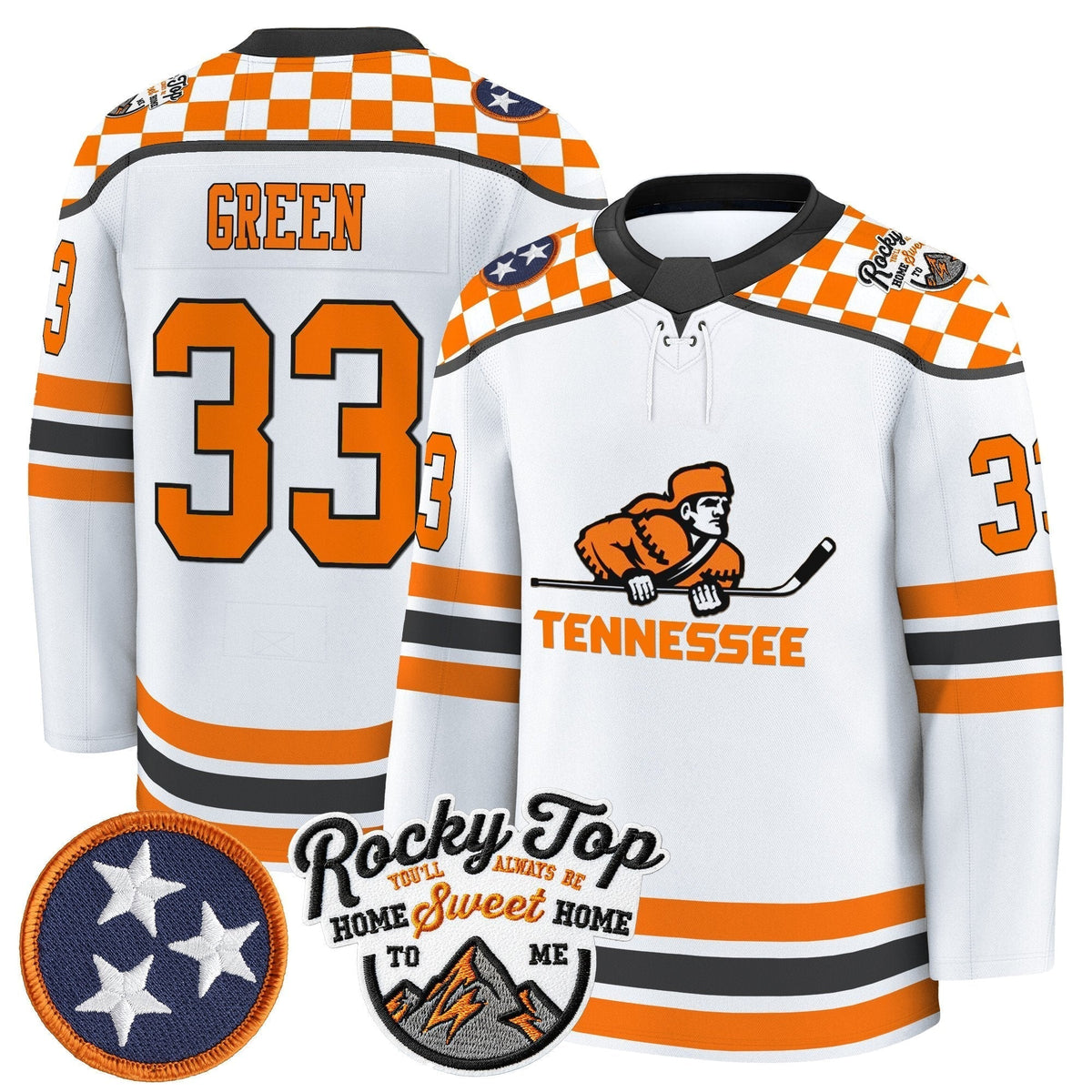 Men's Tennessee Volunteers 2025/26 Premium Jersey - All Stitched